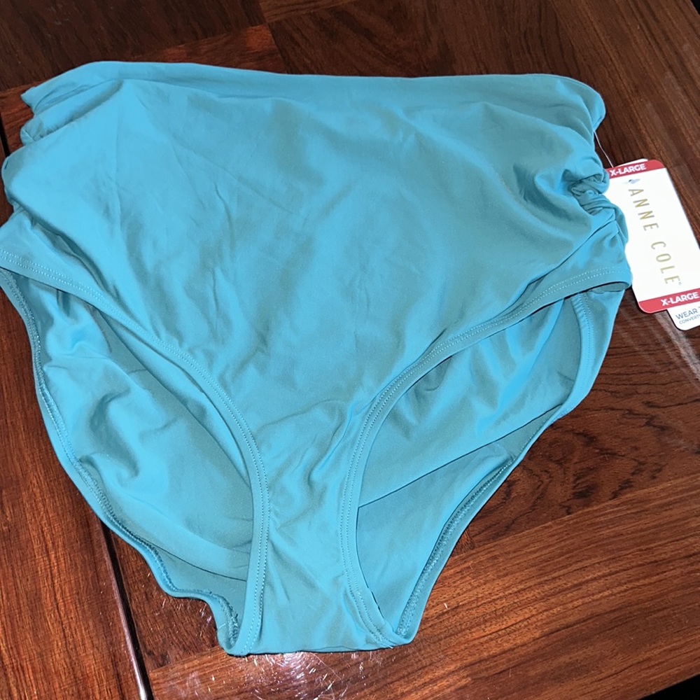 Anne Cole *NWT* Limited Edition Women’s Convertible High Waist Swim - Picture 3 of 5